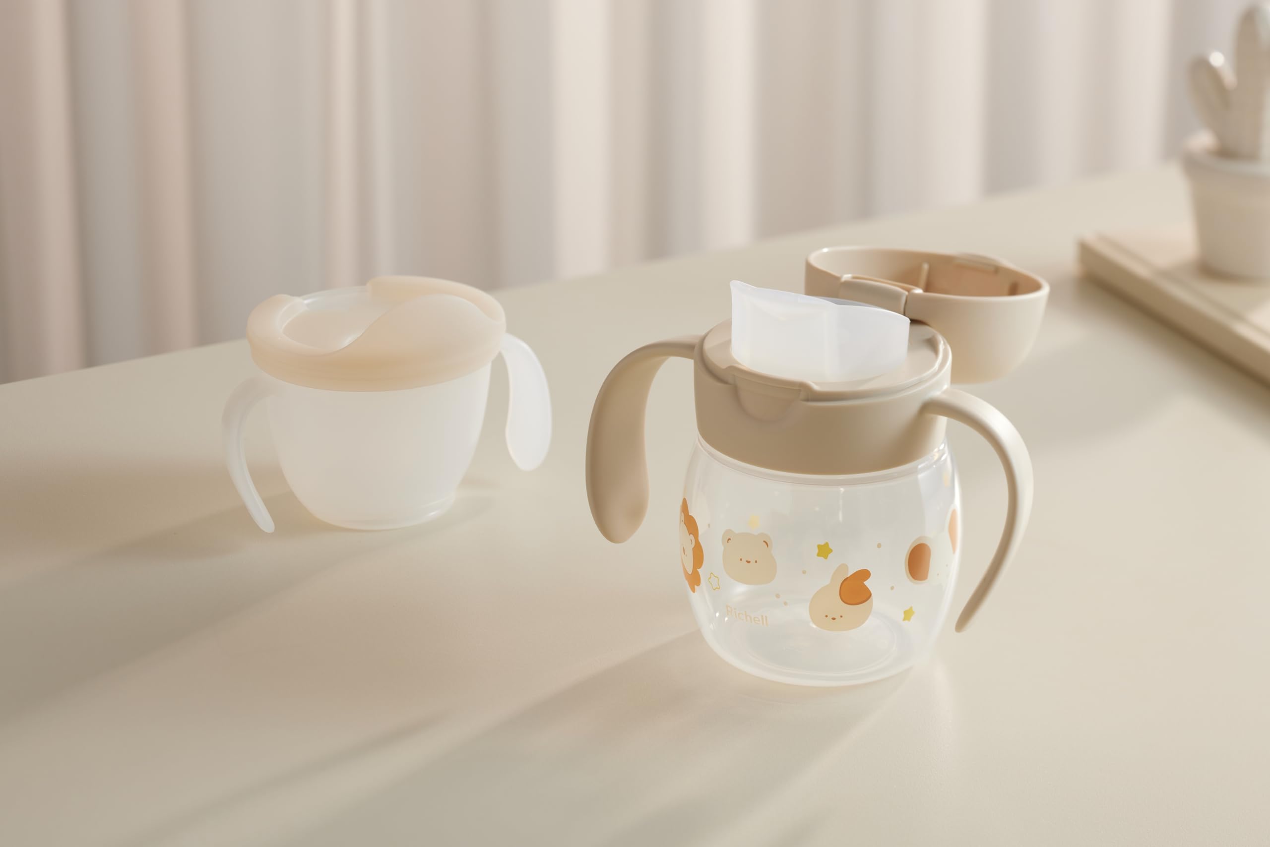 리첼 트라이 컵 마스터 세트 베이지 120614 200ml 100 ml 200 ml 이미지 2