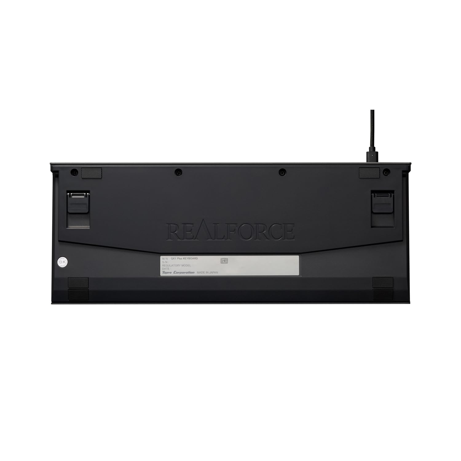 토프레 GX1 Plus 블랙 X1PD13 게이밍 키보드 블랙 다크그레이 영어 배열 30g 이미지 7