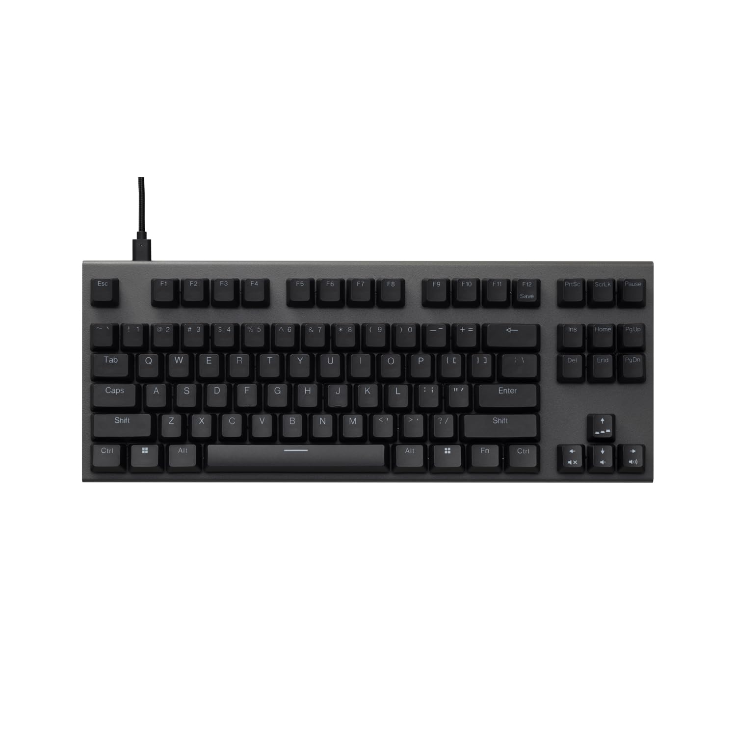 토프레 GX1 Plus 블랙 X1PD13 게이밍 키보드 블랙 다크그레이 영어 배열 30g 이미지 2