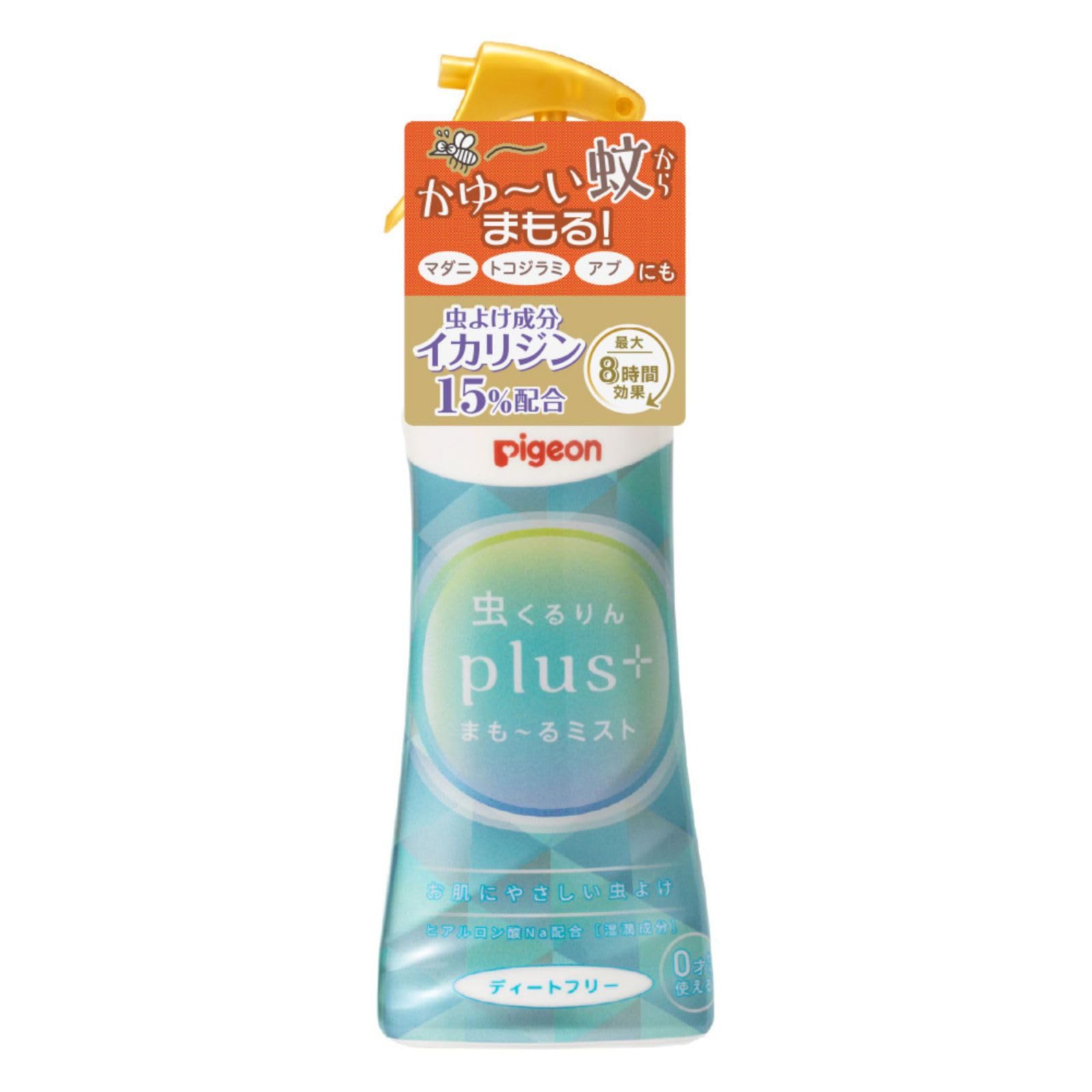 피죤 무시쿠루린 플러스 벌레퇴치 미스트 200ml 200ml 이카리딘 15% 함유