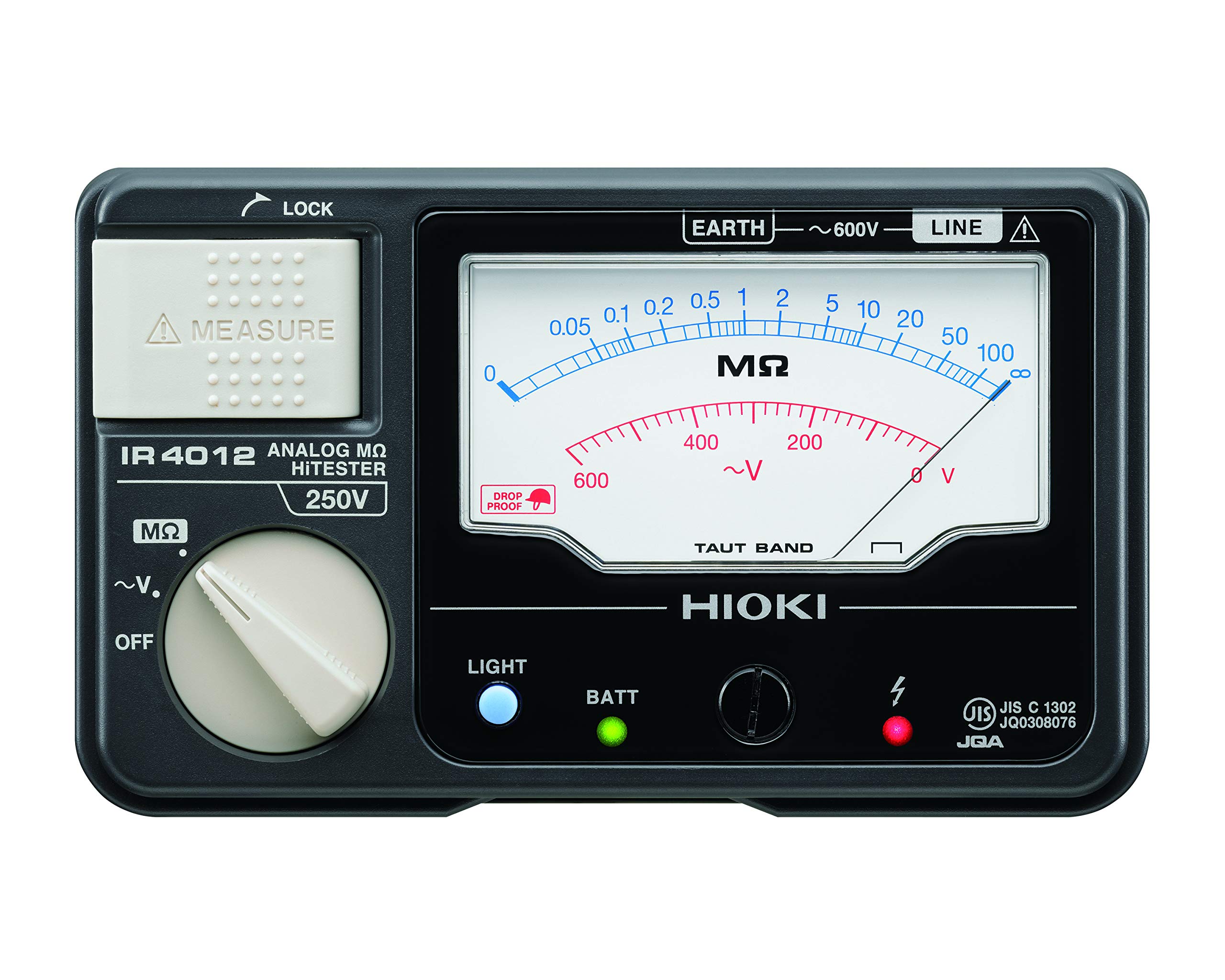 하이오키 IR4012-11 250V 절연저항계 단일레인지 스위치리드세트 이미지 2