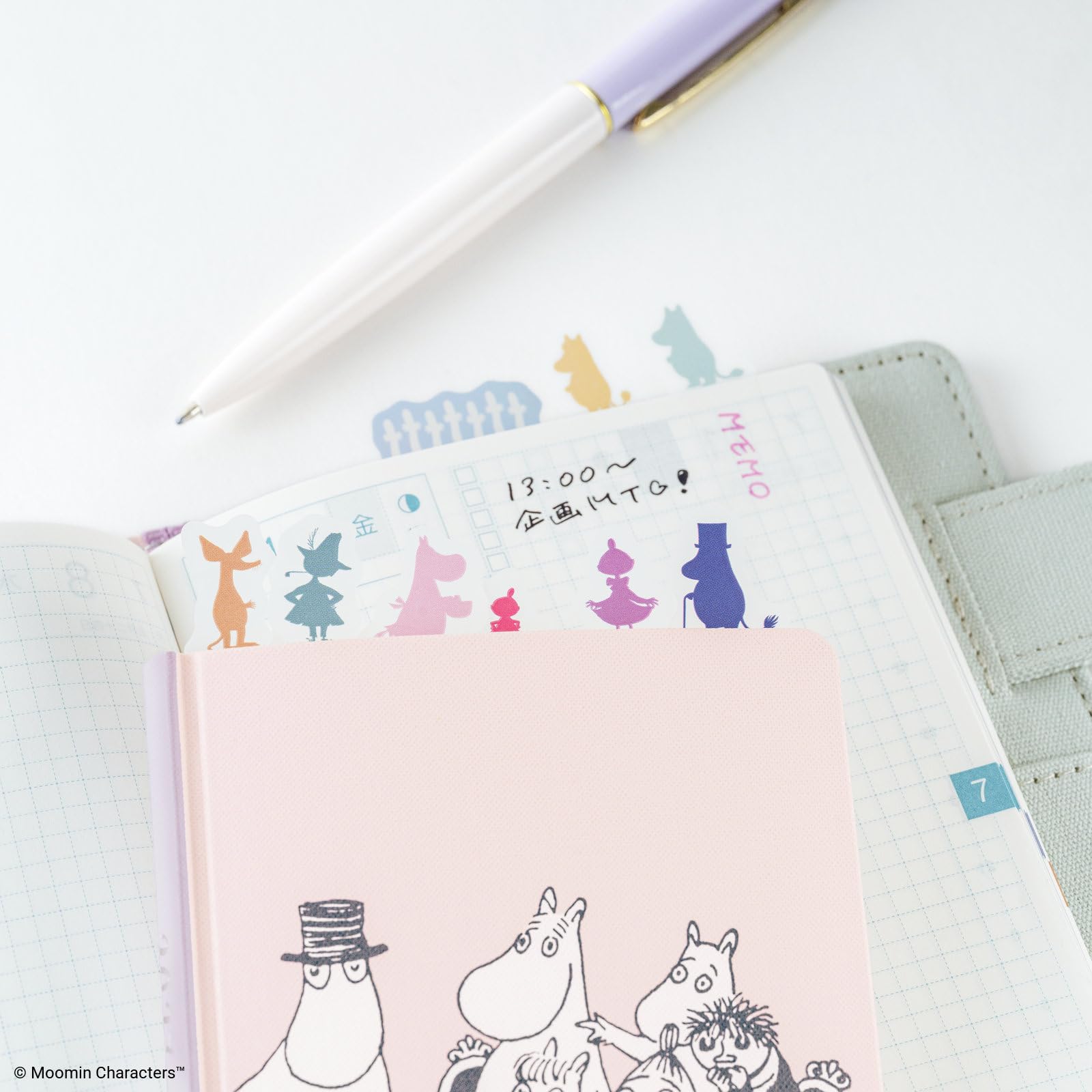 호보니치 무민 인덱스 포스트잇 무민 골짜기 친구들 이미지 2