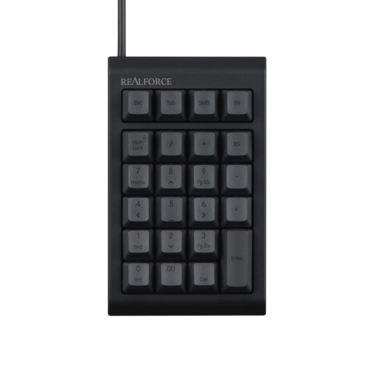 토프레 리얼포스 RT1 블랙 T1UX11 45g 숫자 키패드 유선 프로그래머블