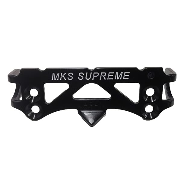 MKS SUPREME 리어 플레이트 블랙 페달 부품