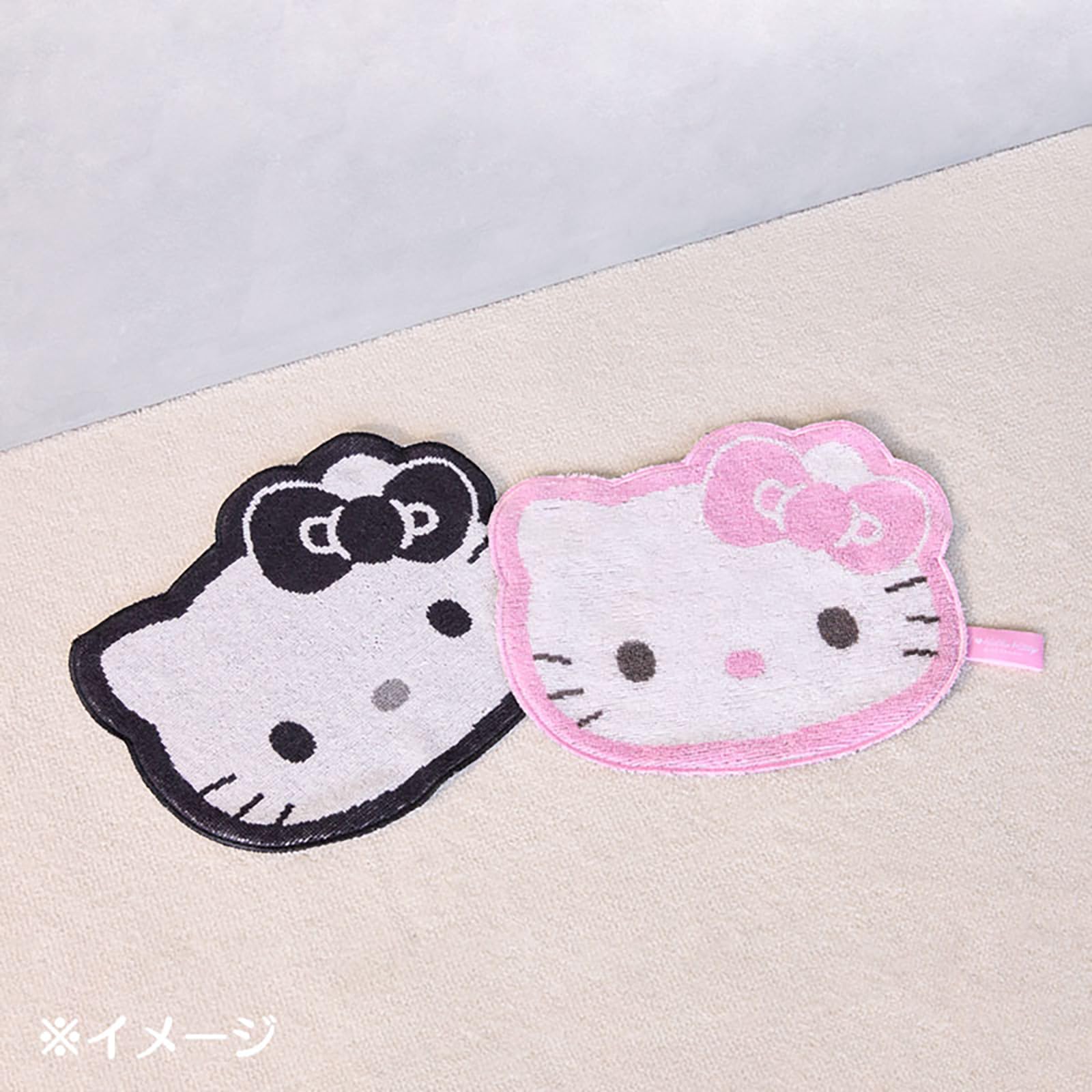 산리오 I Love Hello Kitty 핑크 606154 핸드타월 미니타월 핑크 이미지 3