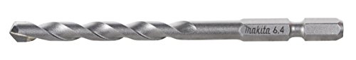 마키타 충전식 진동드릴용 초경 드릴비트 A-47151 6.4mm 유효장 55mm 이미지 2