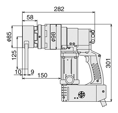 토네 GSR타입 GSR211T 2100Nm 100V 너트러너 이미지 3