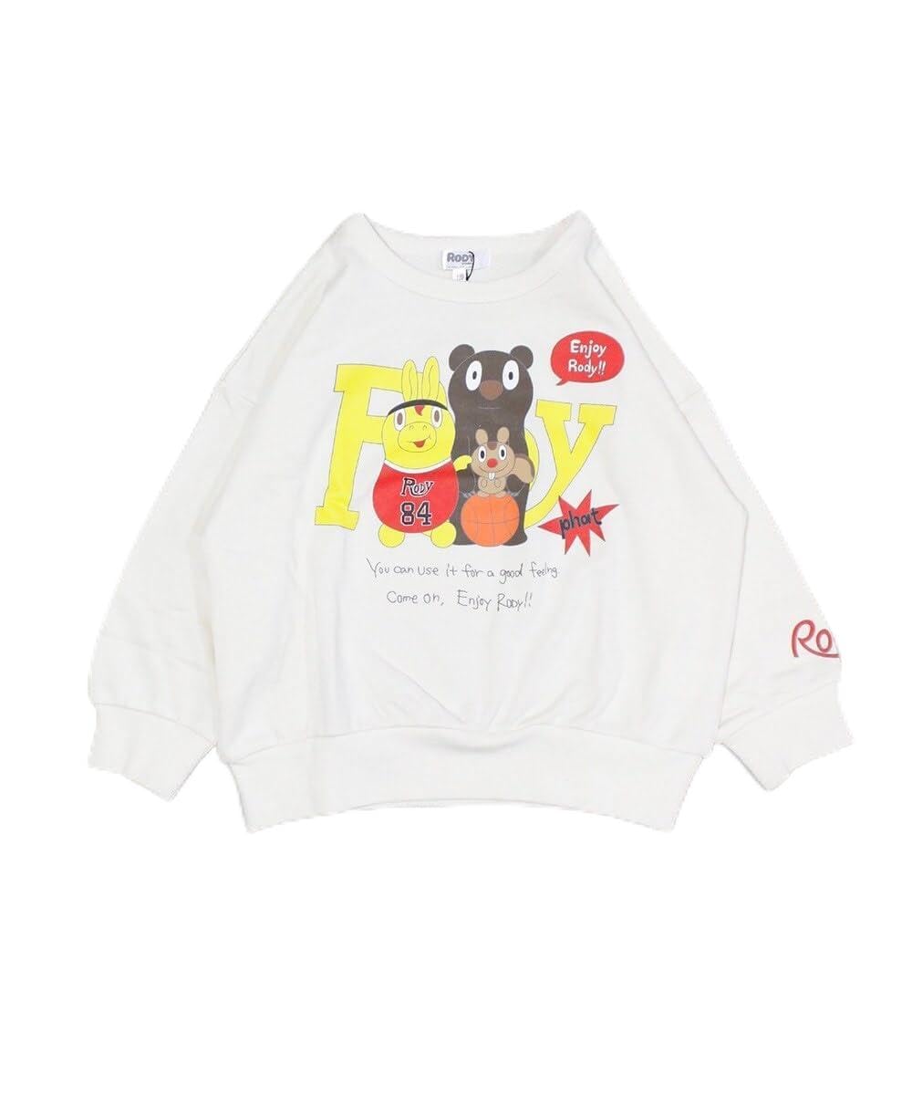 마키즈 로디 뉴욕 별주 프린트 맨투맨 B10 오프화이트 100