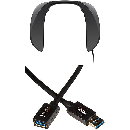 파나소닉 게이밍 넥스피커 그레이 SC-GN01 유선 USB 연장케이블 세트 이미지 2