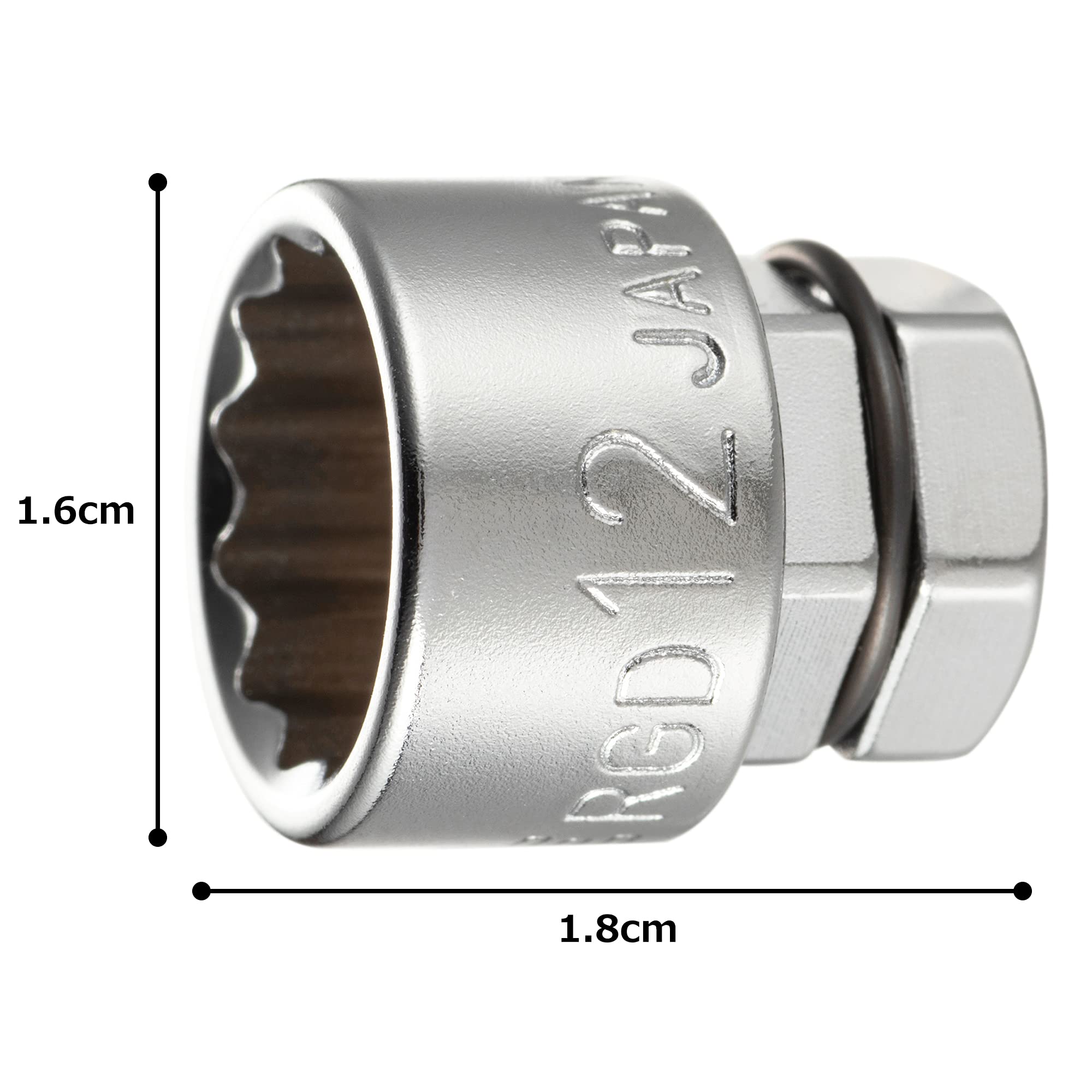 토네 RGD-12 12mm 12각 소켓 안경렌치용 이미지 5
