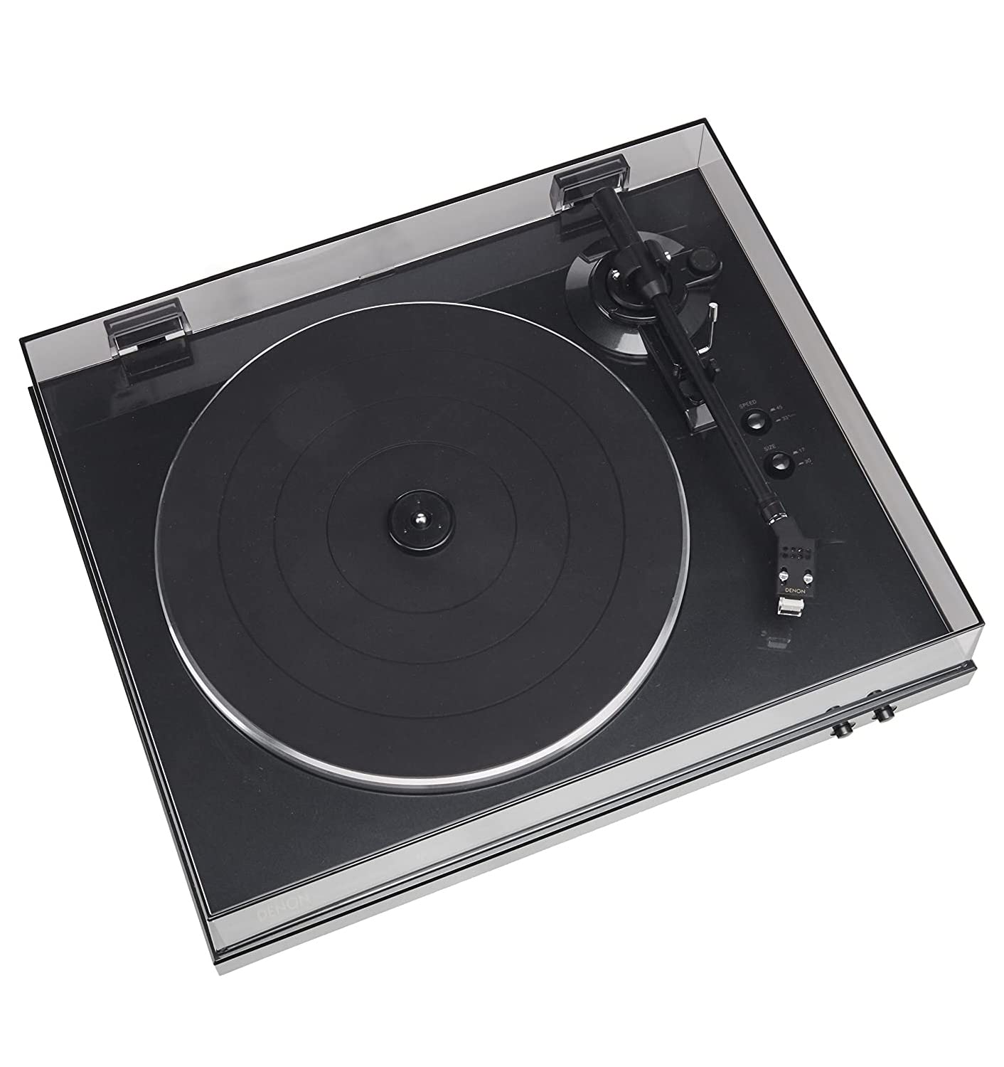 데논 DP-300F 블랙 풀오토 LP 턴테이블 레코드 플레이어 이미지 8