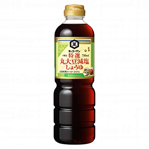 기꼬만 특선 통대두 저염 간장 750ml 6병