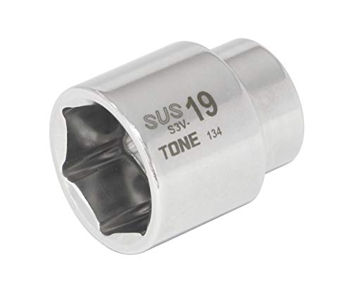 토네 SUS 소켓 S3V-19 6각 9.5mm 19mm