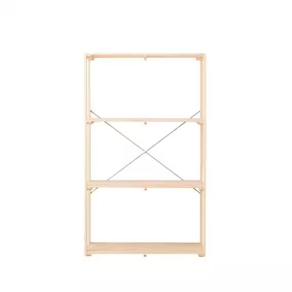 니토리 망크스 8240 3단 원목 선반
