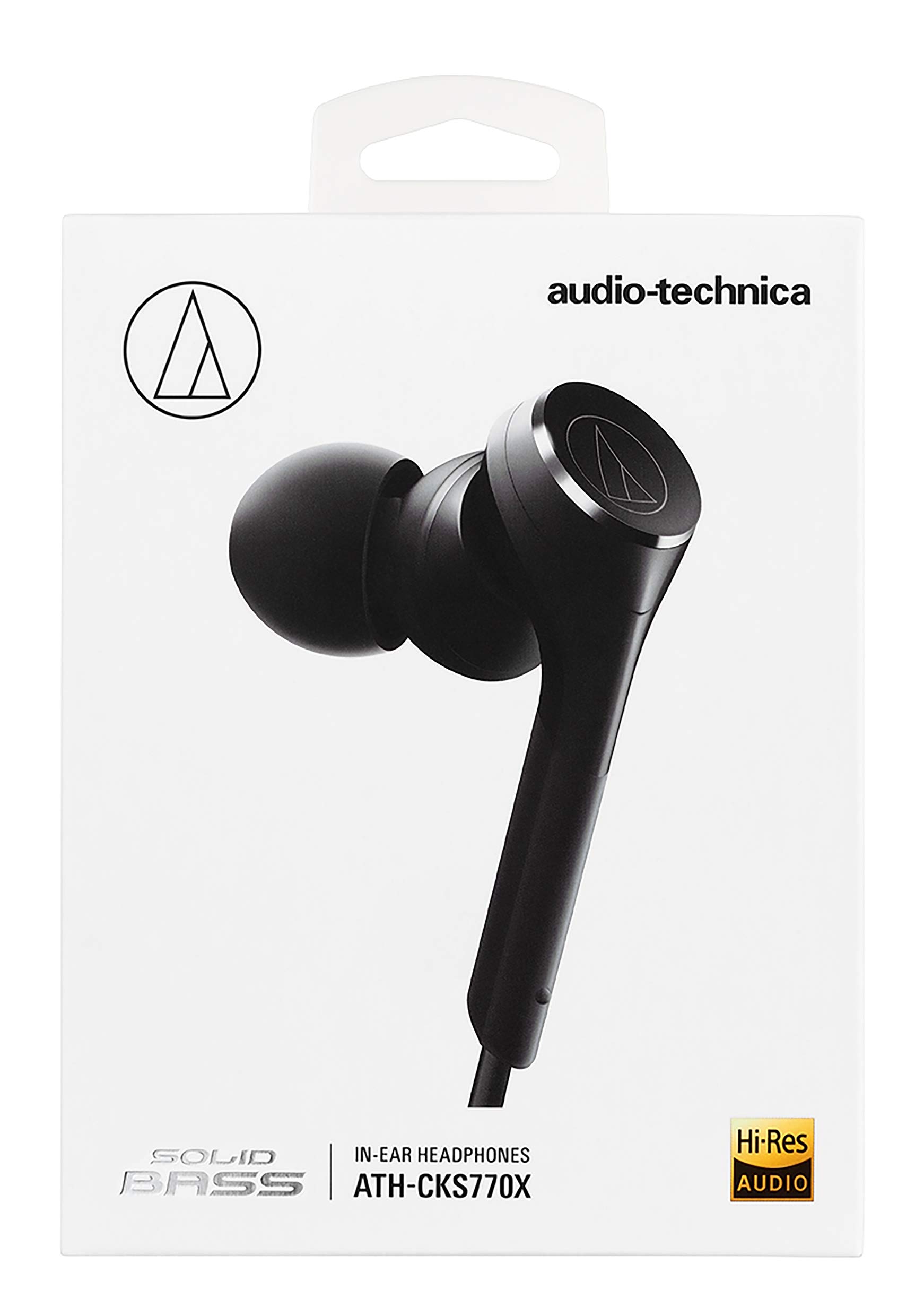 오디오테크니카 솔리드베이스 블랙 ATH-CKS770X 유선 이어폰 고해상도 이미지 5