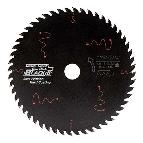 하이코키 블랙II 0033-1981 165mm 52날 원형톱날