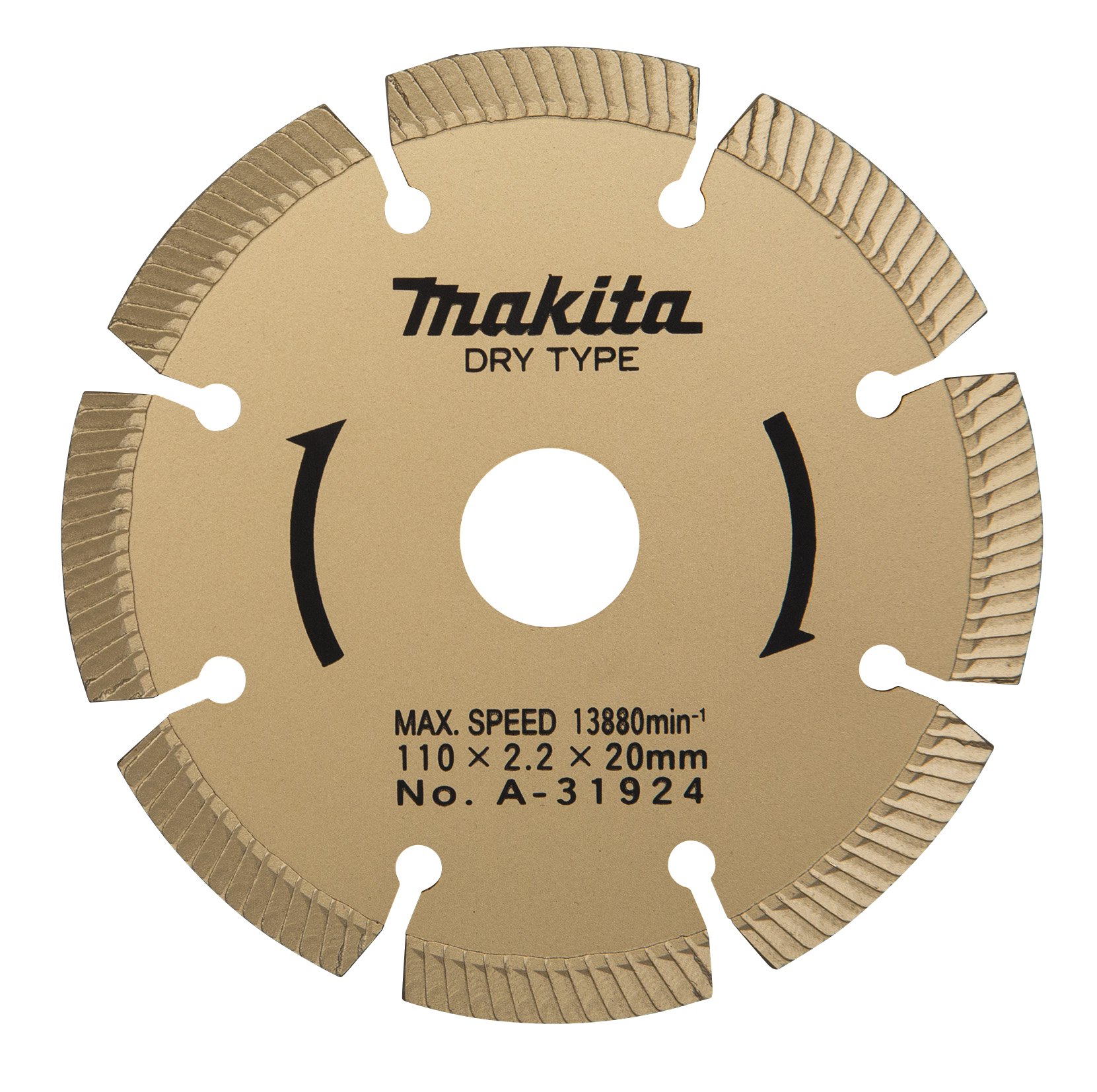 마키타 A-31924 110mm 다이아몬드 휠 하이퀄리티
