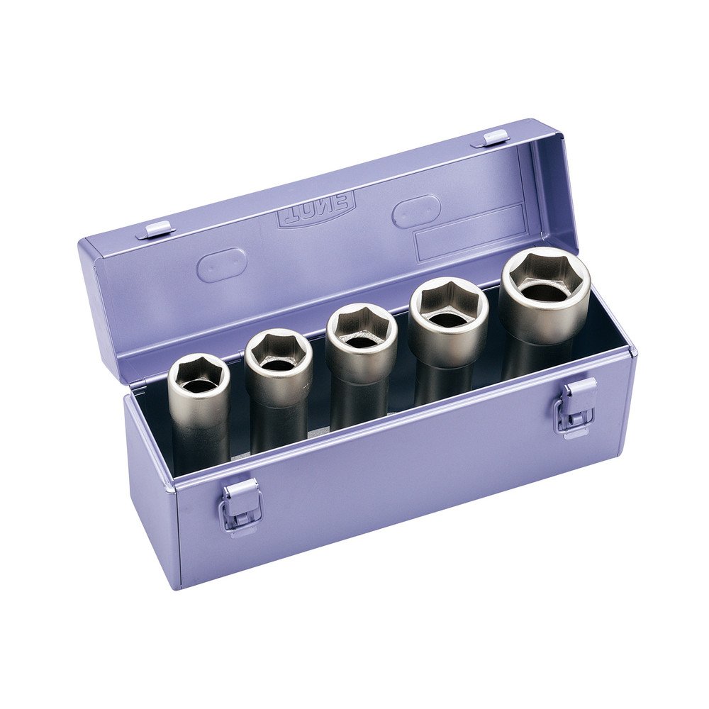 토네 NV605LL 19.0mm 임팩트 초롱 소켓 세트 5점 메탈케이스 이미지 1