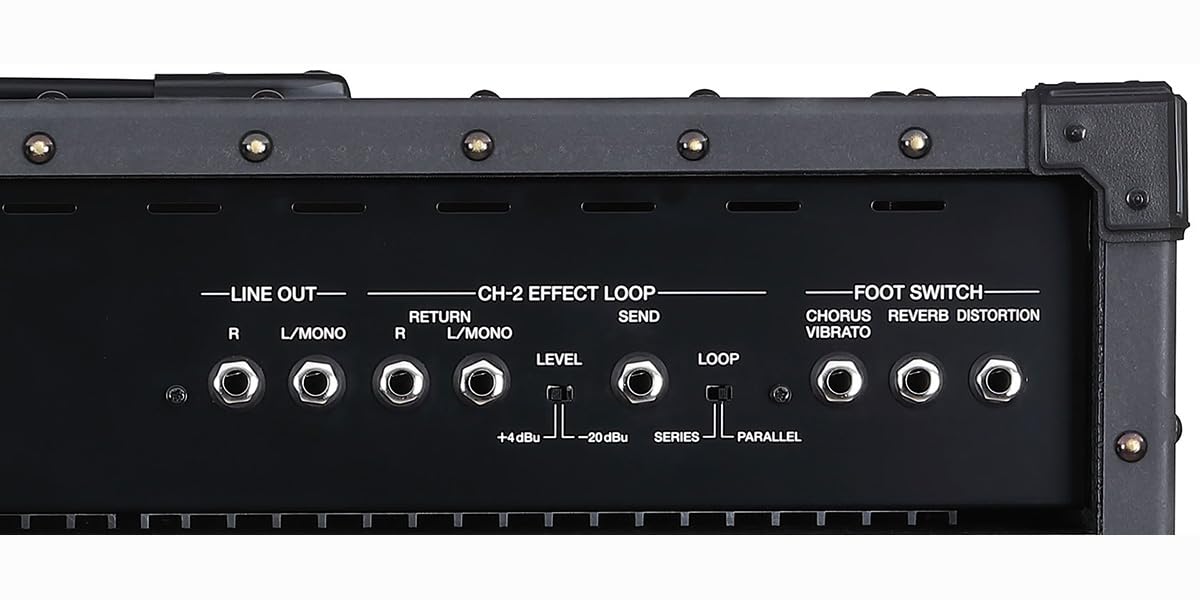 롤랜드 JC-120P 재즈 코러스 콤보 기타 앰프 레버 스위치 사양 이미지 4