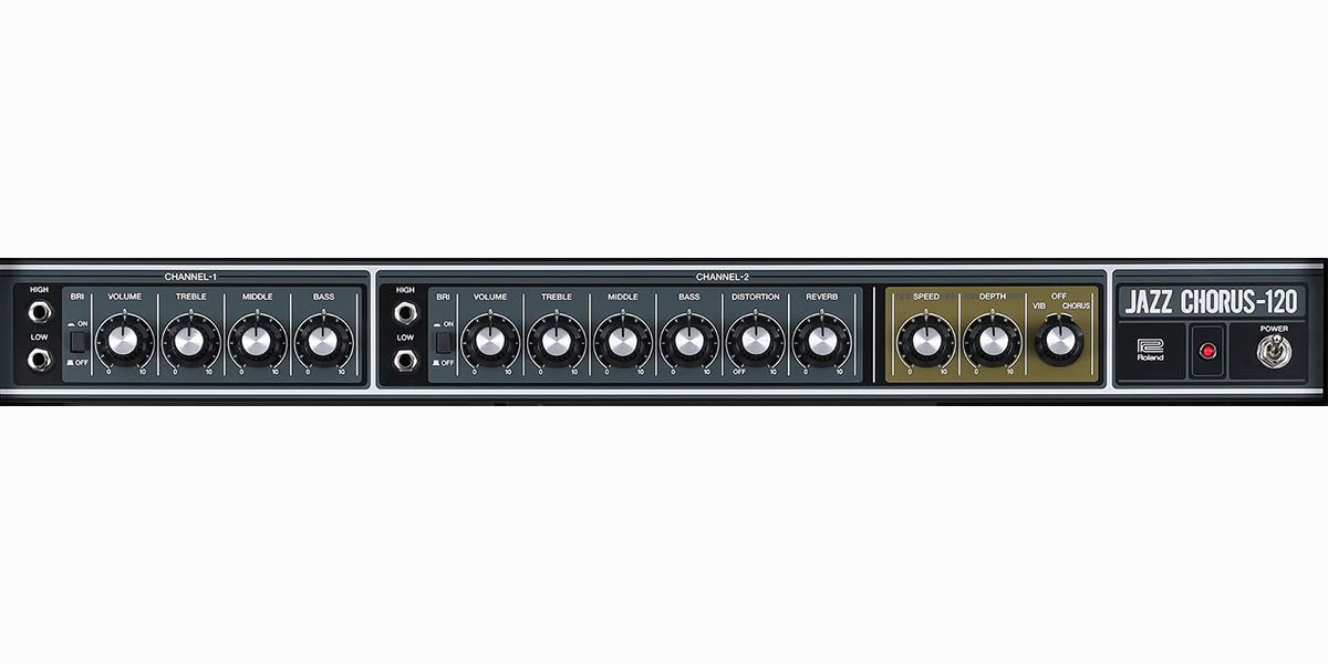 롤랜드 JC-120P 재즈 코러스 콤보 기타 앰프 레버 스위치 사양 이미지 3