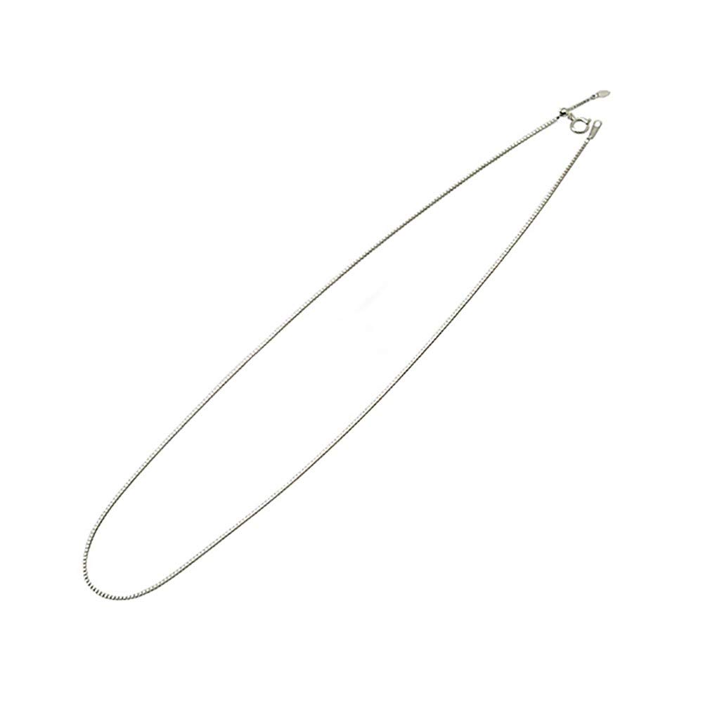 교세라 베네치안 체인 목걸이 폭 0.8mm 45cm K18 화이트골드