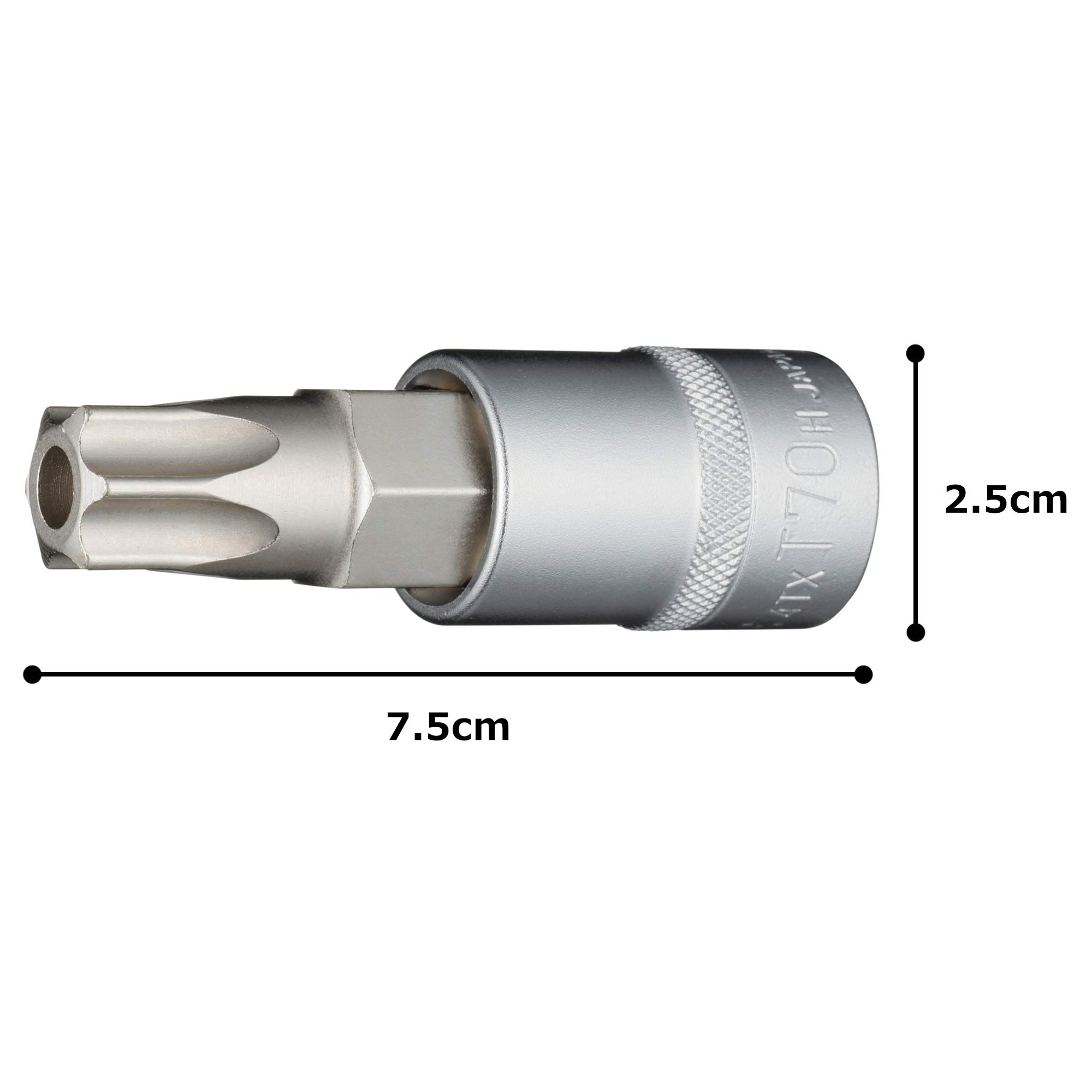 토네 HP4TX-T70H 12.7mm 별렌치 소켓 보안용 T70H 이미지 5