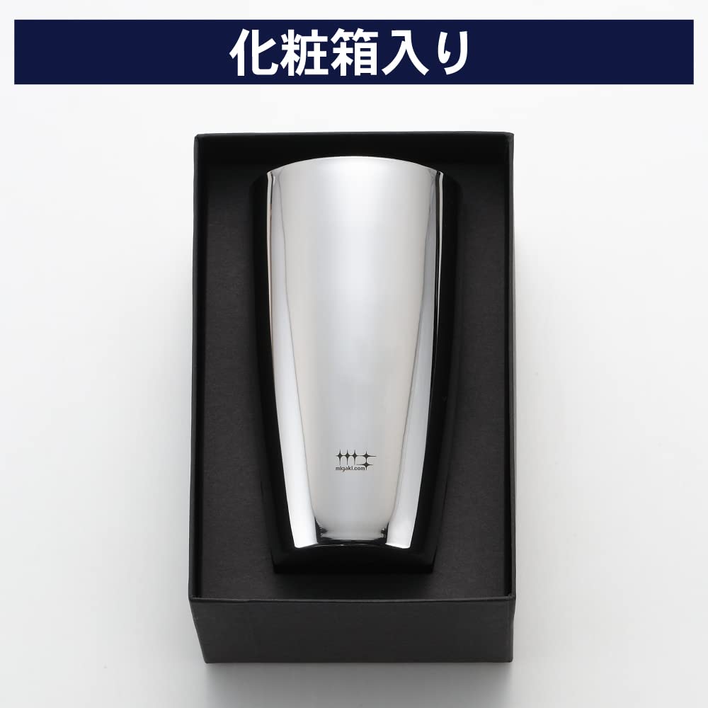 요시카와 미가키야 신지케이트 YJ2717 370ml 1P 비어 텀블러 내면 금도금 이미지 3