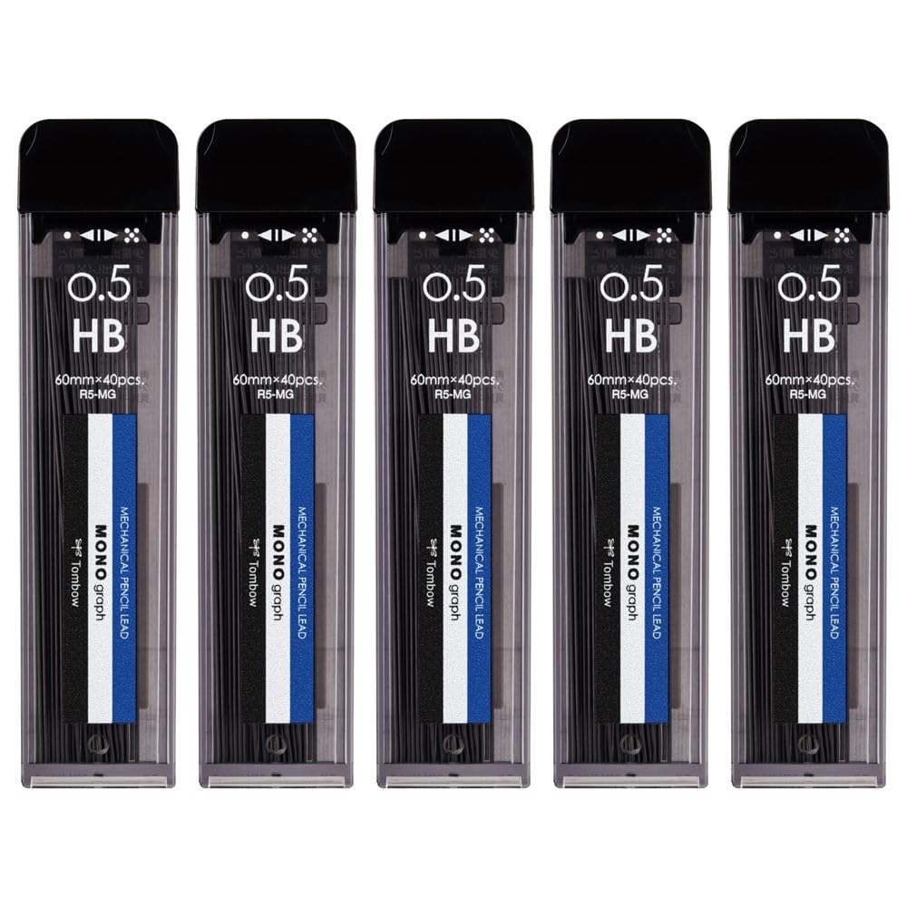 톰보 모노그래프 MG 샤프심 HB 0.5mm R5-MGHB01-5P 5개입