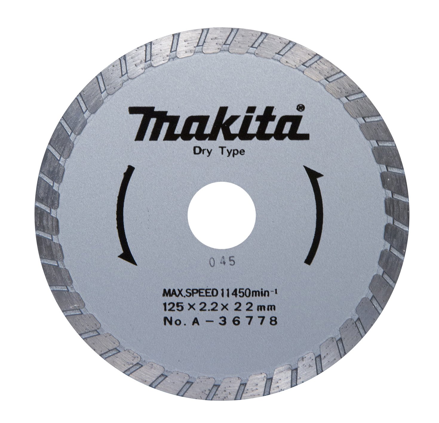 마키타 A-36778 125mm 다이아몬드 휠 파형 베이직