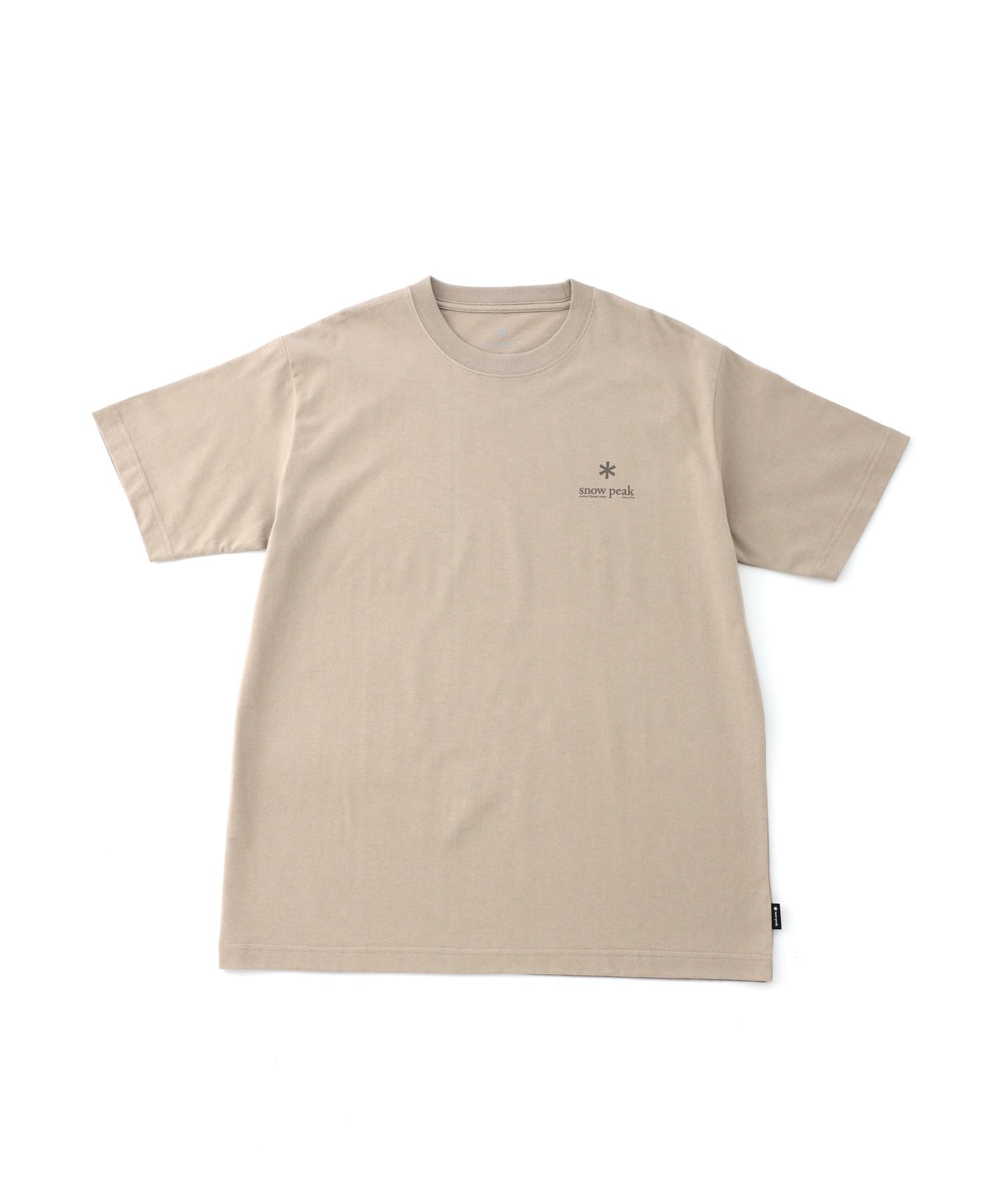 스노우피크 랜드락 설봉제 2026 봄 TS-26SU010 반팔 M Regular 베이지