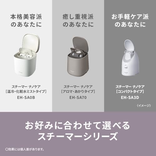 파나소닉 나노케어 크림 EH-SA3D-C 페이스 스티머 컴팩트 이미지 2