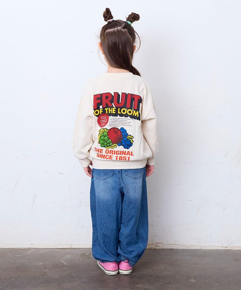 마키즈 FRUIT OF THE LOOM 별주 프린트 맨투맨 네이비 90 이미지 4