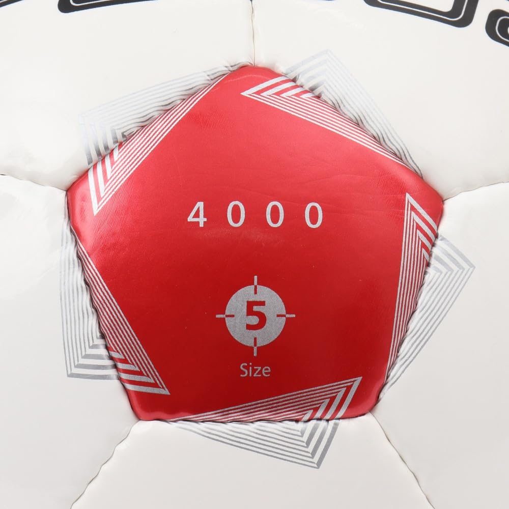 몰텐 페레다 4000 F5K4000 5호 축구공 화이트 레드 신형 단품 이미지 9