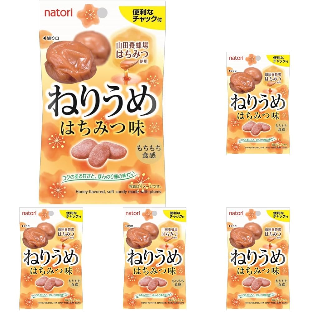 나토리 네리우메 꿀맛 24g 5봉 매실젤리 이미지 1