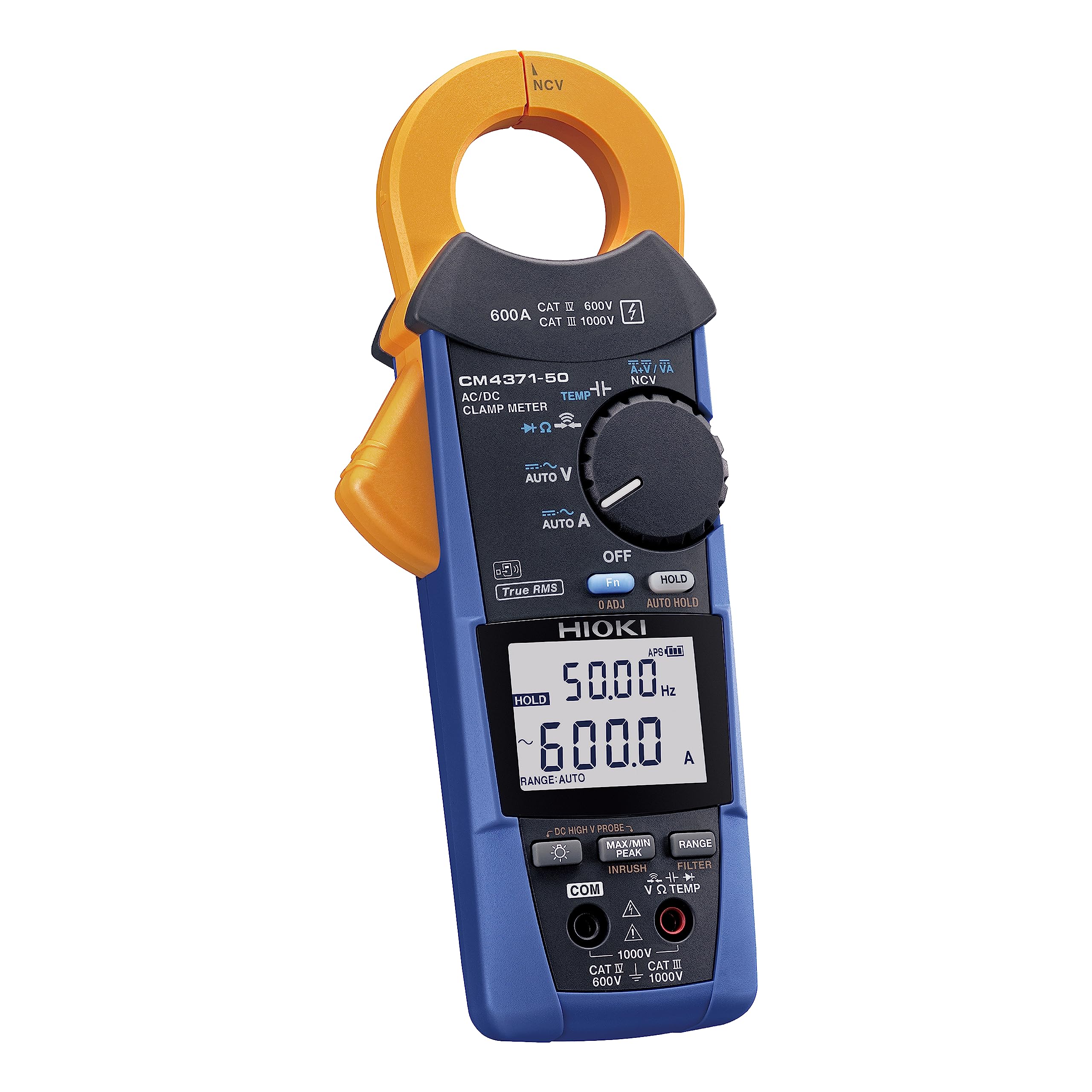 하이오키 CM4371-50 AC DC 600A 클램프미터 진실효값 Z3210대응