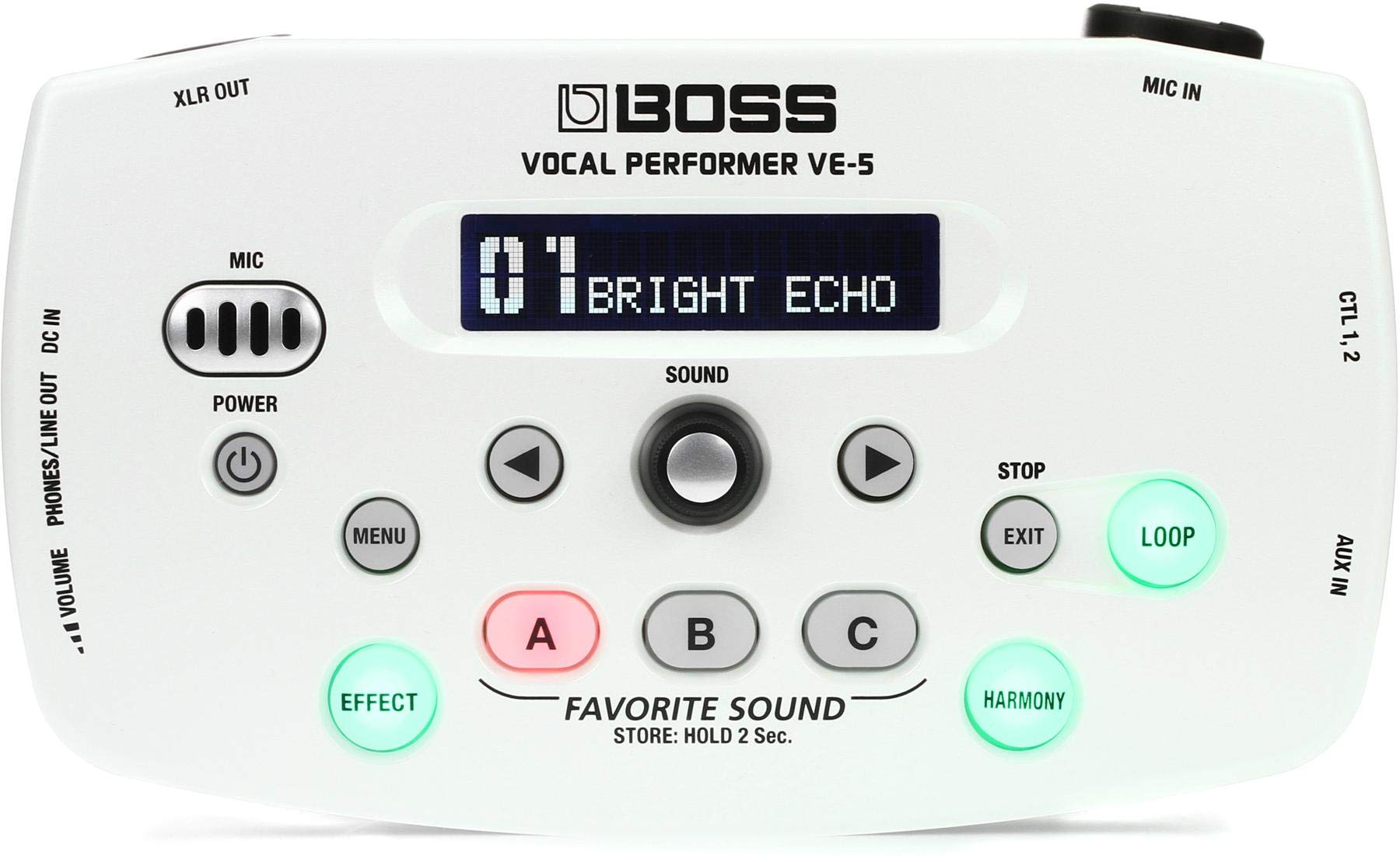 보스 VE-5 화이트 보컬 이펙터 이미지 2