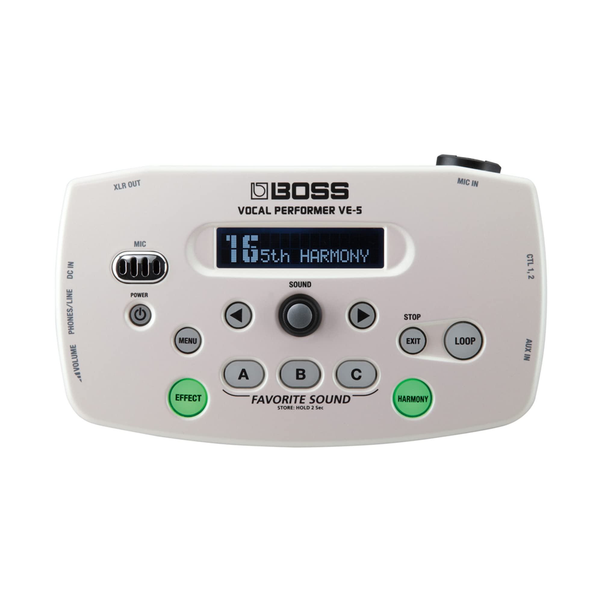보스 VE-5 화이트 보컬 이펙터