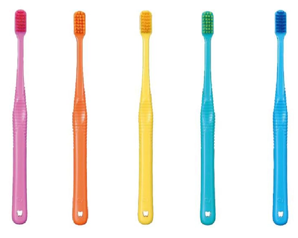 Ci메디컬 Ci PRO FOUR 4열 칫솔 5입 S 부드러운모 스파이럴 트윈모
