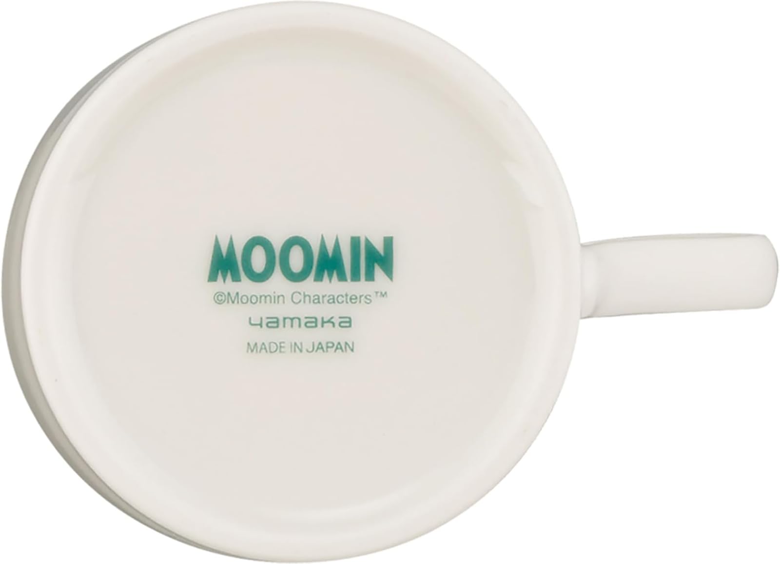 야마카 무민 80주년 기념 로고 머그컵 MM9201-11 320ml 이미지 5