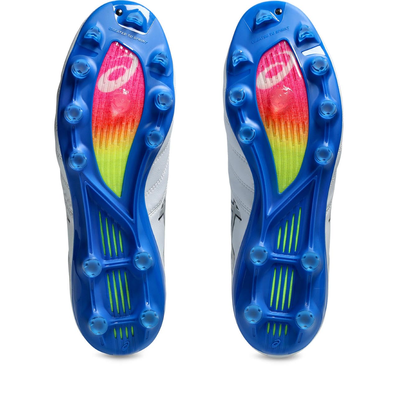 아식스 축구화 DS LIGHT X-FLY PRO 24.5 cm 2E 100(화이트/일렉트릭 블루) 이미지 7