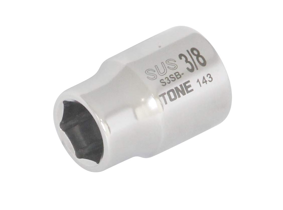 토네 S3SB-12 3/8인치 SUS 6각 소켓 9.5mm