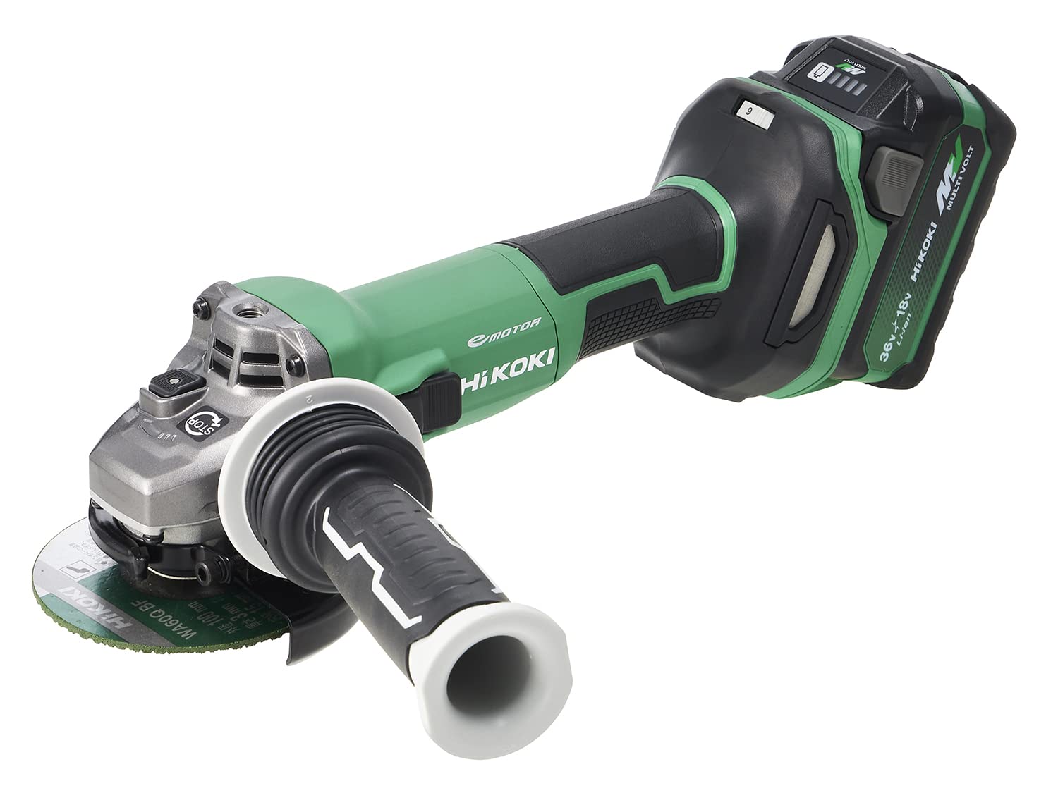 하이코키 G1810DB 100mm 충전 디스크그라인더 풀세트 배터리2개 케이스