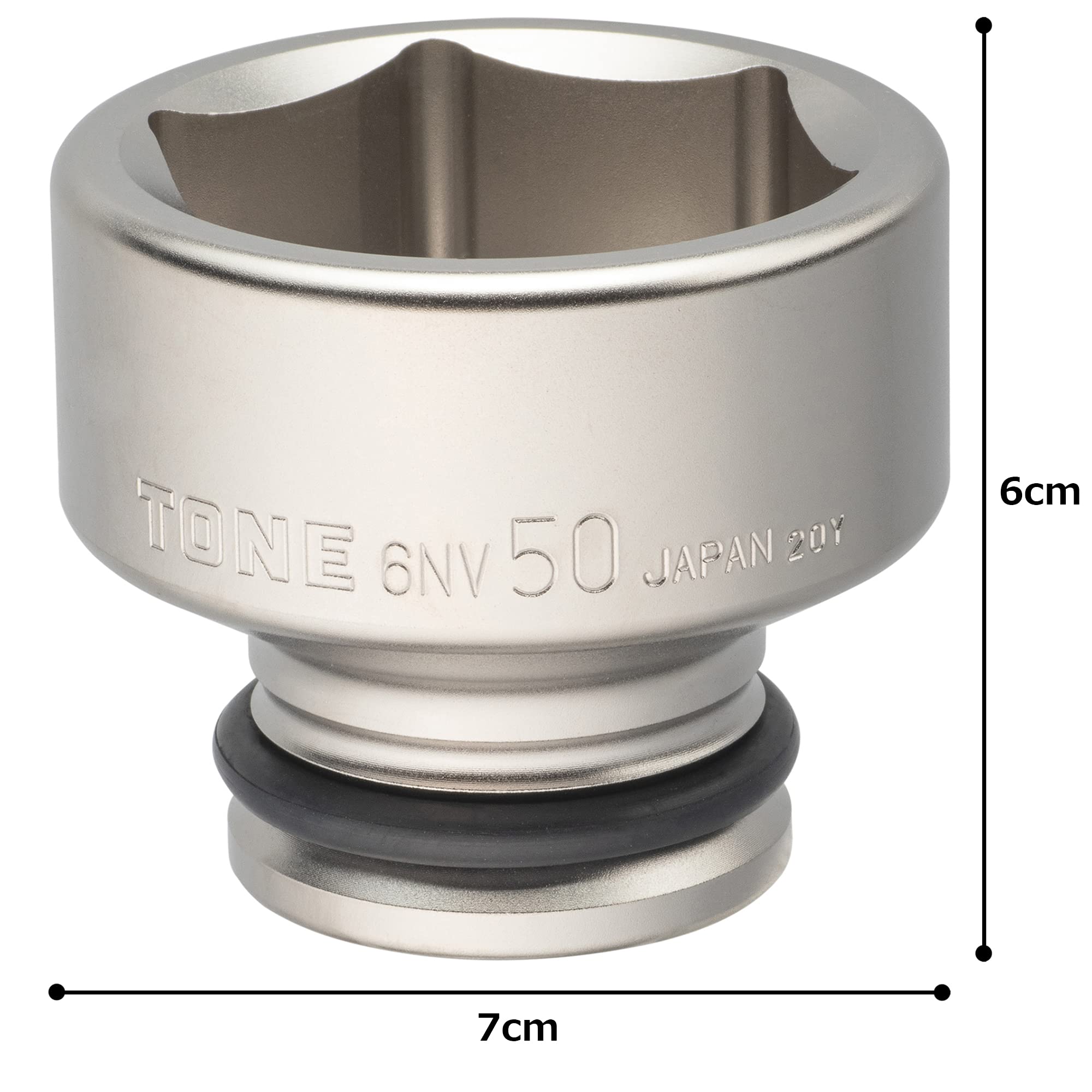 토네 6NV-50 19.0mm 임팩트 소켓 이미지 4