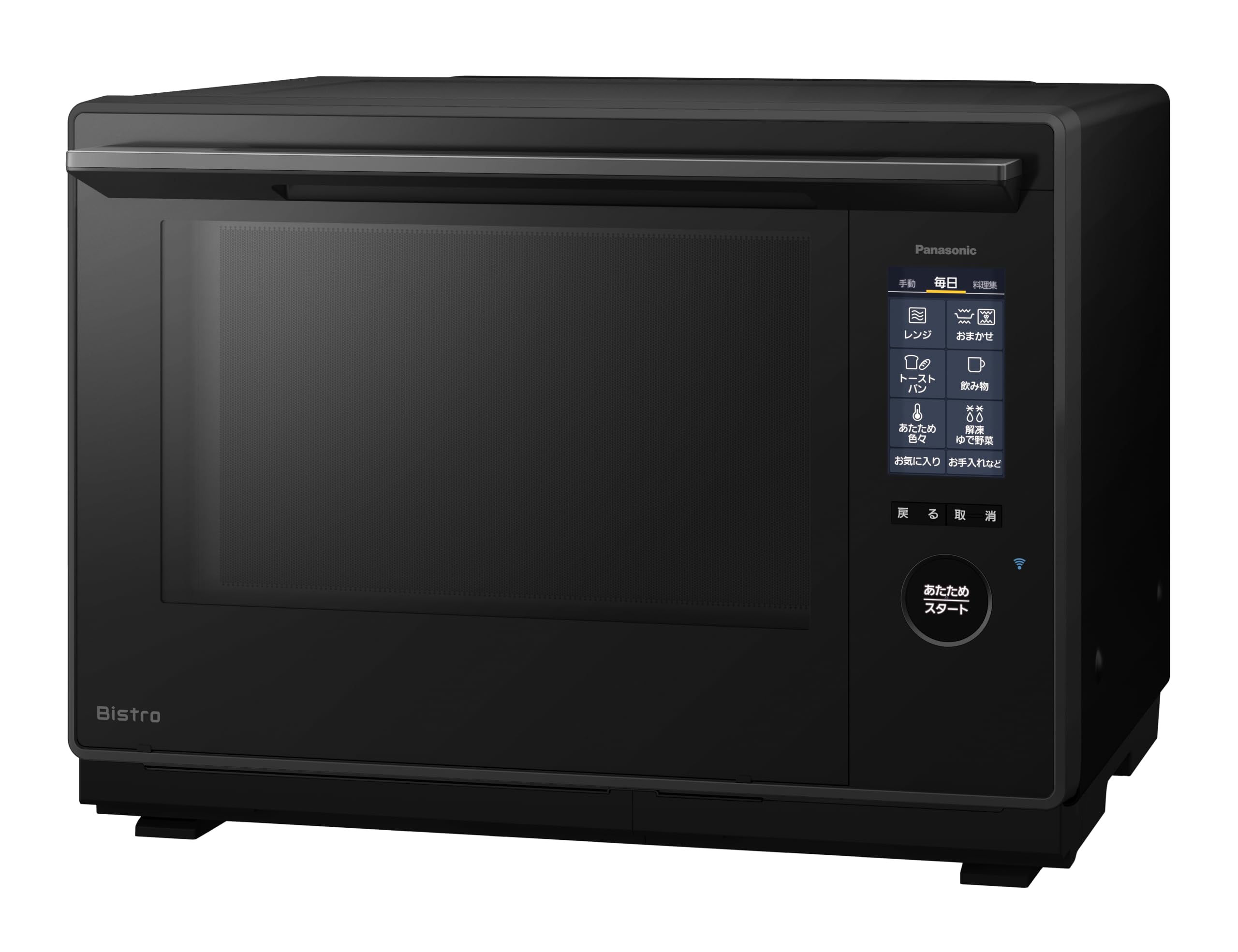 [중고] 파나소닉 비스트로 블랙 NE-UBS10D-K 30L 스팀 오븐레인지 이미지 2