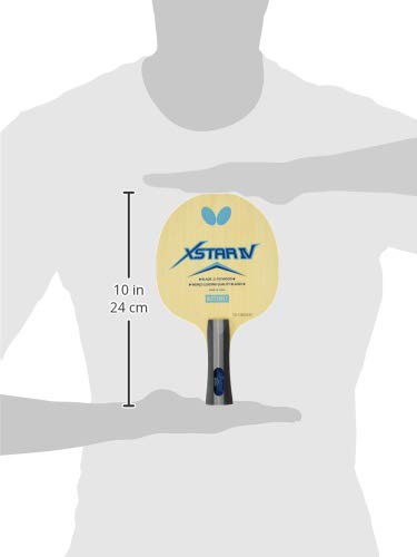 버터플라이 엑스타 IV 36811 FL 셰이크핸드 탁구 라켓 이미지 4