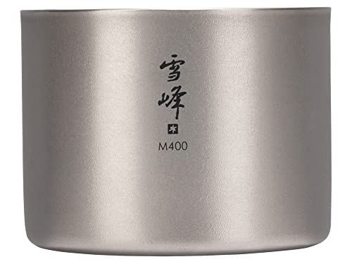스노우피크 설봉 스태킹 머그 M400 TW-126 티타늄 컵 이미지 2