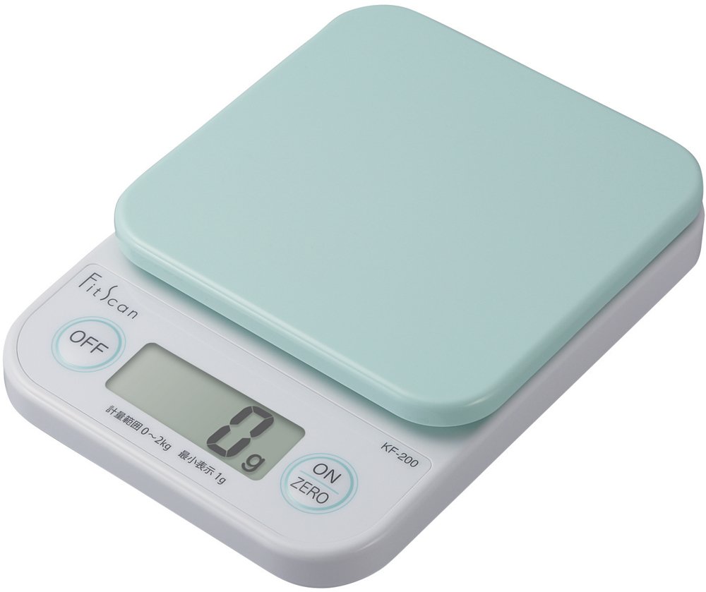 타니타 그린 KF-200 2kg 디지털 주방저울 그린 1g단위 2kg까지