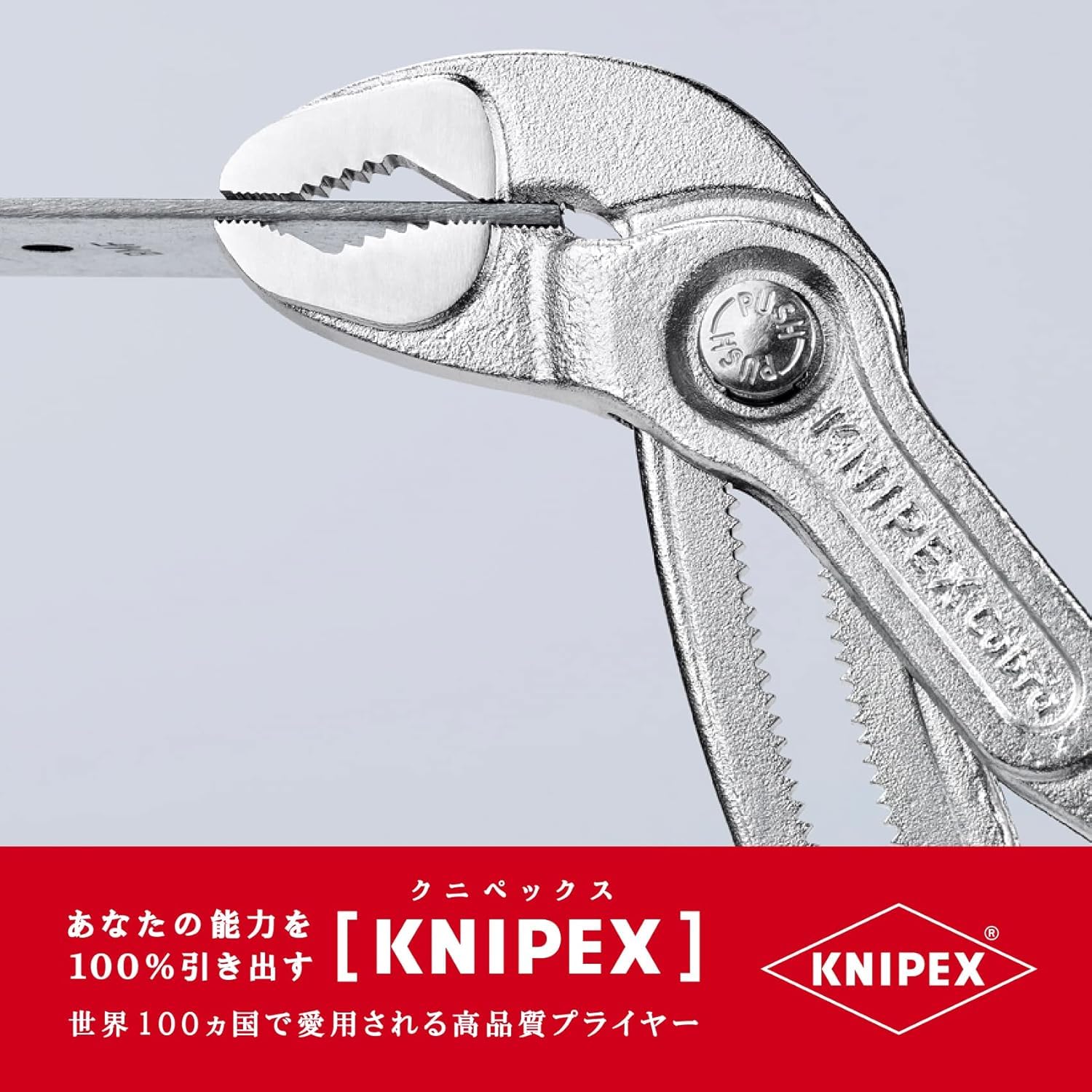 크니펙스 코브라 8703-250 250mm 워터펌프 플라이어 이미지 5
