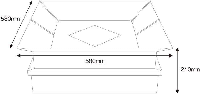 텐트마크 디자인 이로리 화로 Bon화 캠핑 화로대 이미지 5