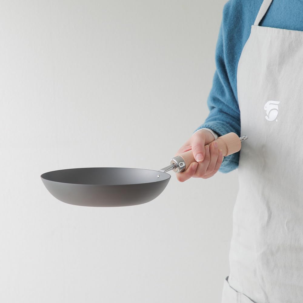 리버라이트 키와메 재팬 프라이팬 20cm 나무 뚜껑 세트 이미지 4